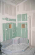 master bath shower drywall installed.jpg (1070574 bytes)